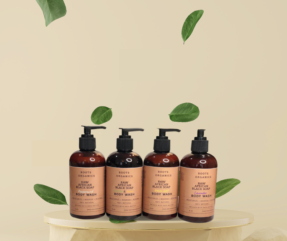 AFRICAN BLACK SOAP BODY WASH