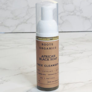 AFRICAN BLACK SOAP FOAMING FACE CLEANSER