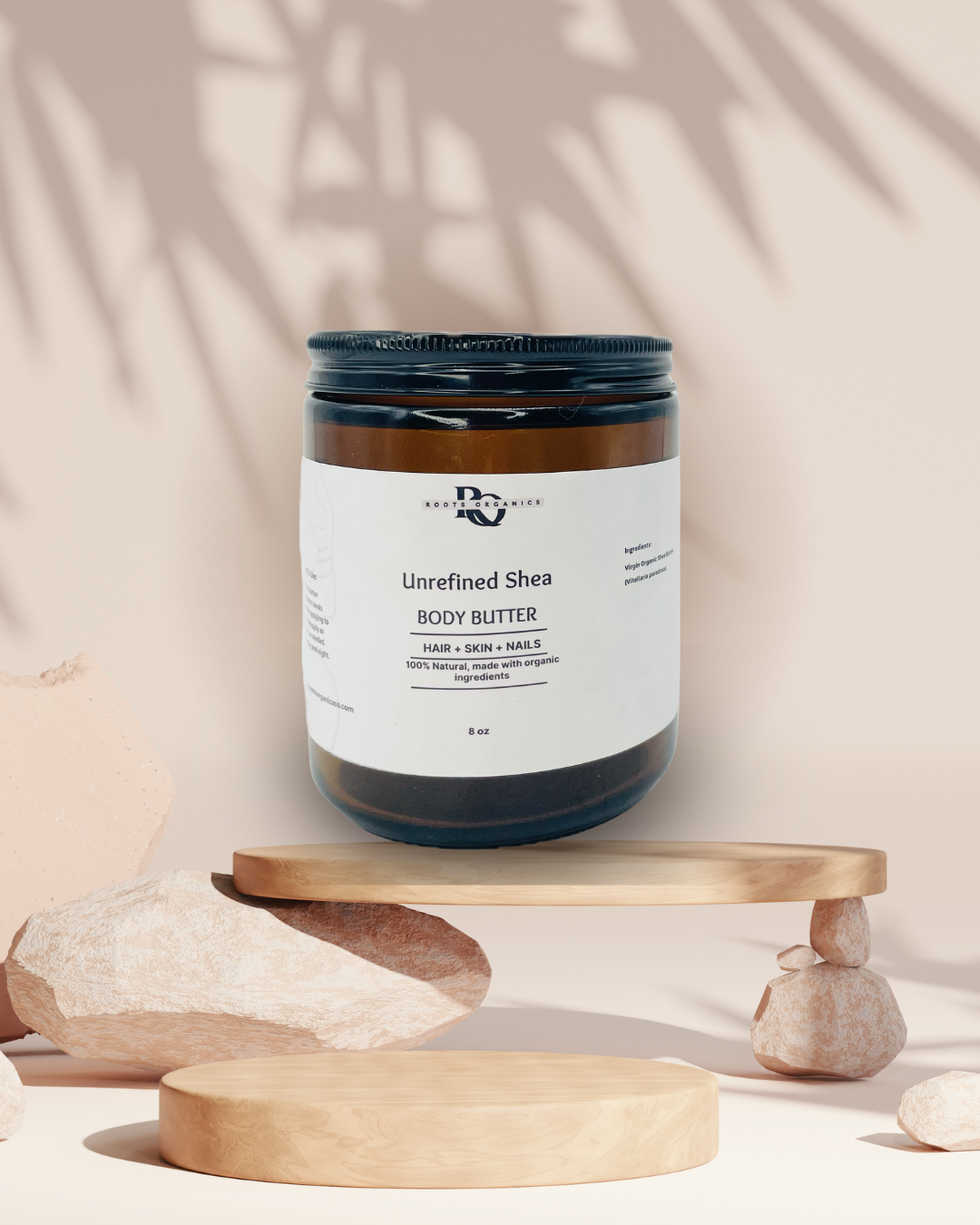 100% UNREFINED RAW SHEA BUTTER