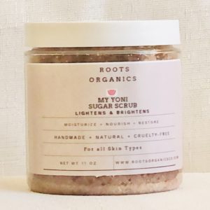 MY YONI EXFOLIATING SUGAR SCRUB (Lightens + Brightens )