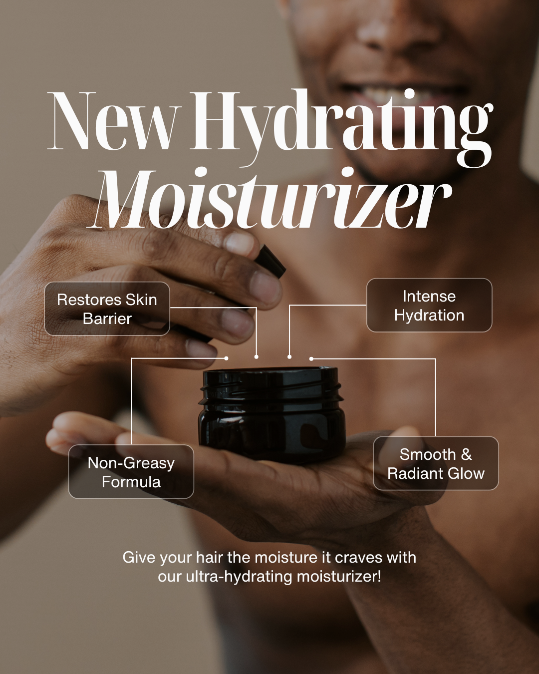 Ultra Moisturizing Beard & Hair Balm